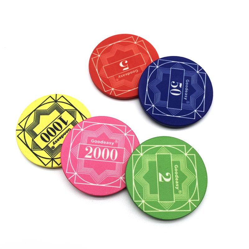 Custom Cheap Denomination Ceramic Poker Chip Hot Selling 10g Mini Professional Entertainment Ceramic Poker Chips/