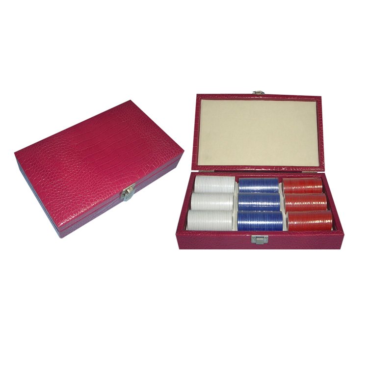 PU Chip case holder chip case poker chip case