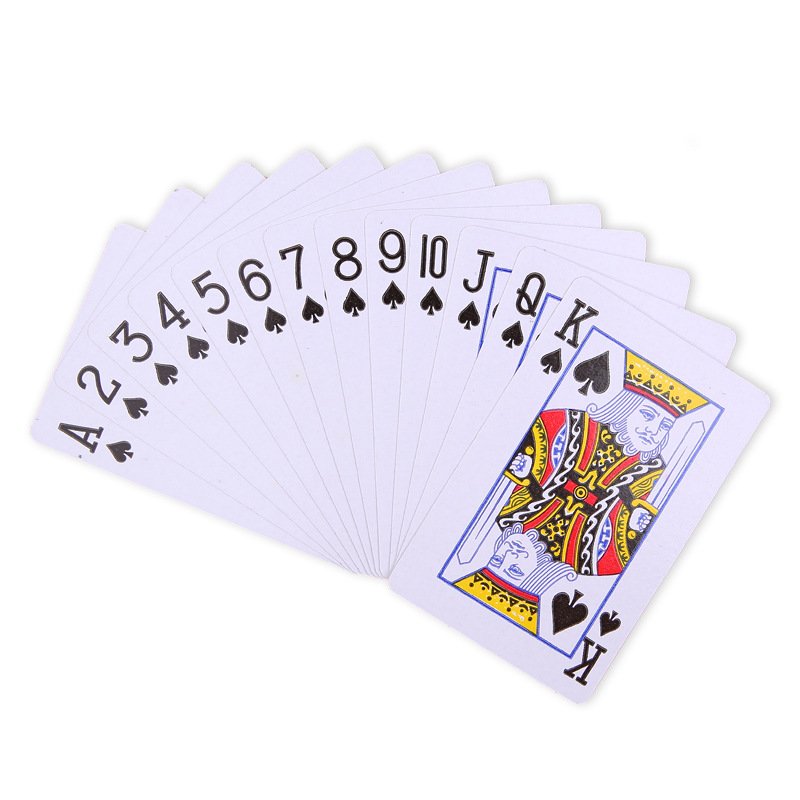 Deskjoy playing cards with dice blister package