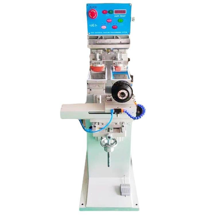 Factory Direct Customized Hot Sale mesin cetak pad Tampografia High Quality Pneumatic 2 Color Poker Chips Printing Machine