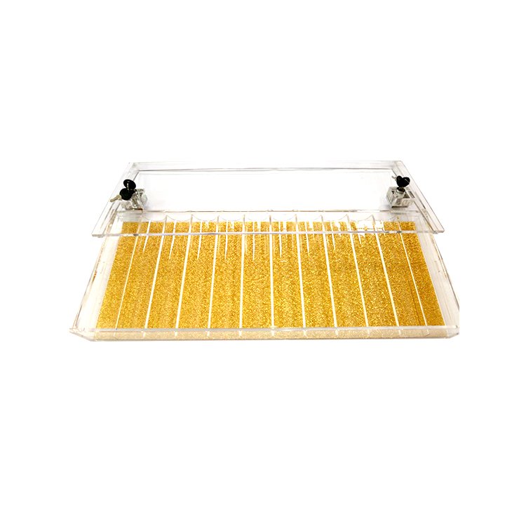 Factory Wholesales Acrylic Poker Chips Storage Box Transparent Chip Tray