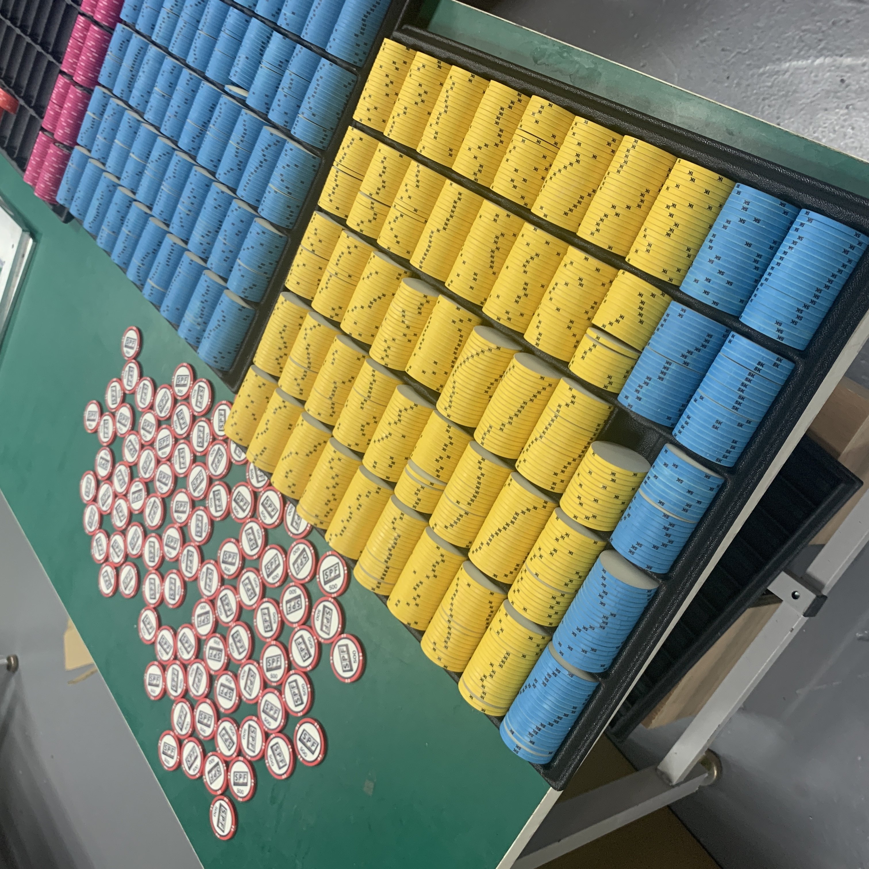 High quality high-end lines Ceramic Poker Chips For Casino Playing