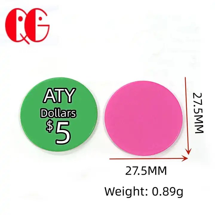 Plastic Learning Counters Disks Bingo Chip Counting Discs Markers for Math Practice and Poker Chips Game Tokens