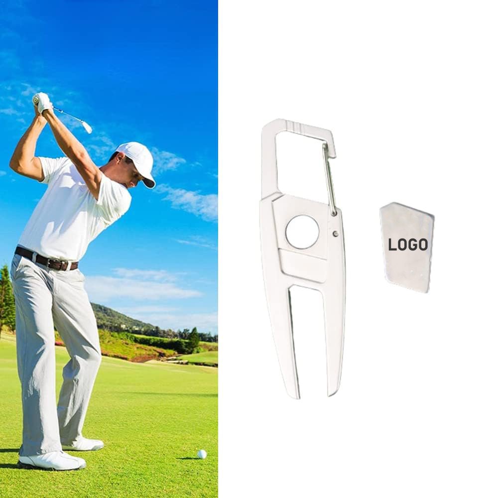 Manufacturer Custom Golf Balls Divot Tool Bulk Golf Divot Tool Golf Divot Repair Tool With Ball Marker