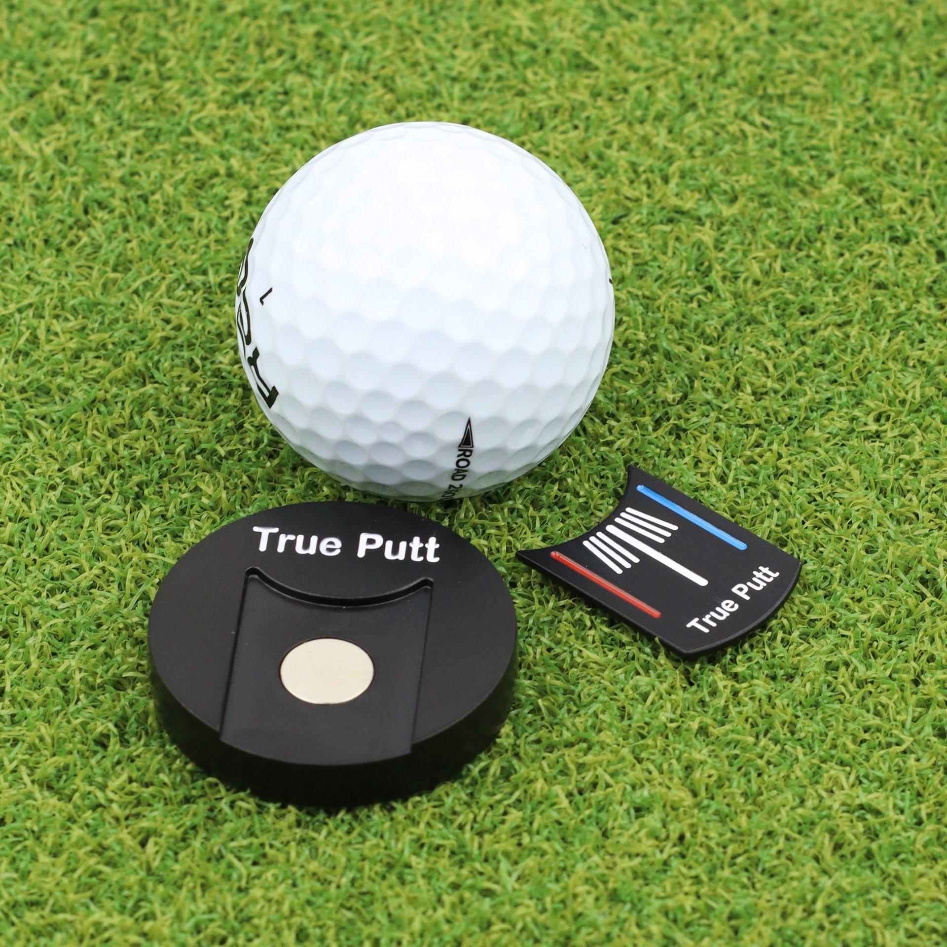 GAMEN Golf Gift Set 2 sided custom logo magnetic poker chip ball marker for golf