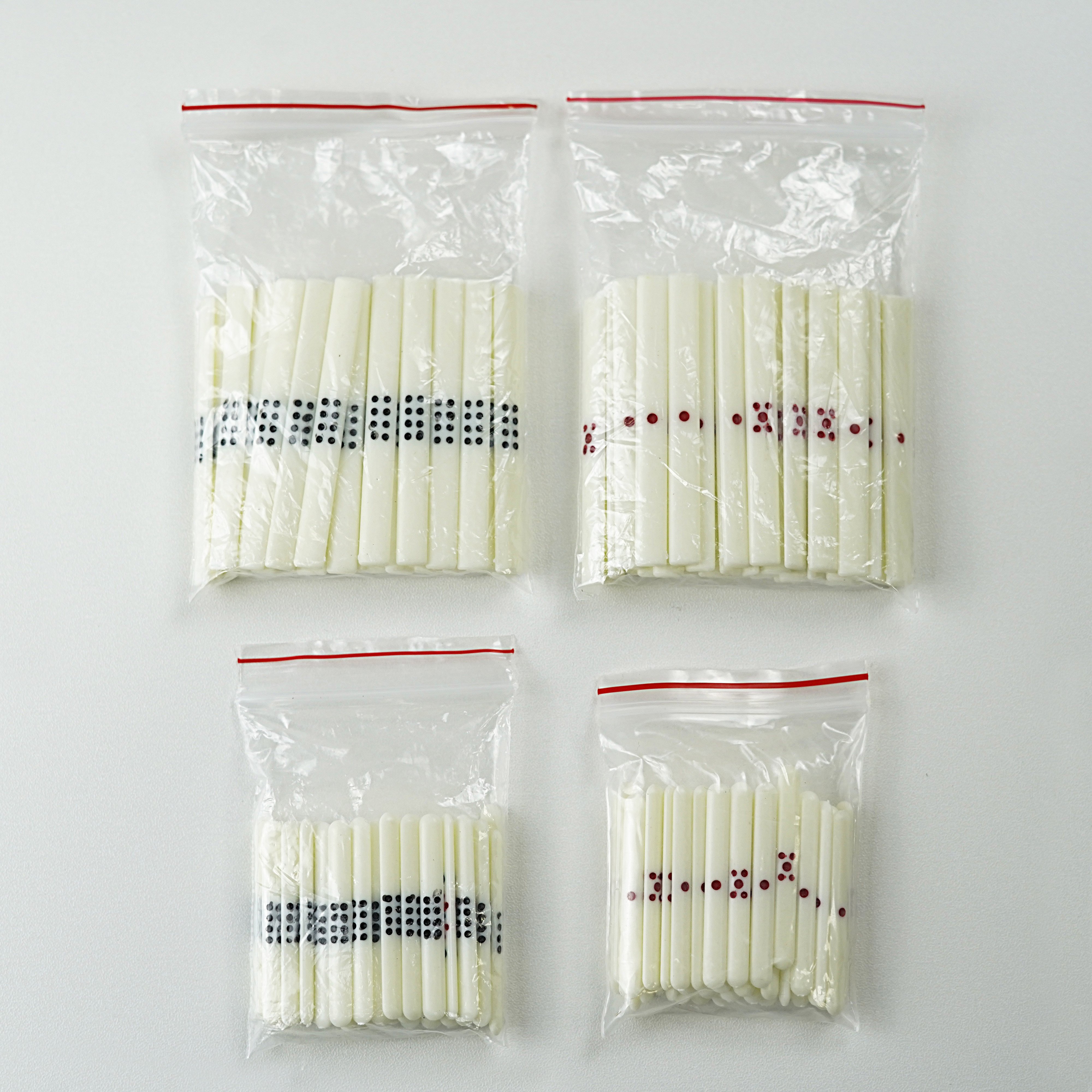 SMH 88pcs ABS plastic piece Japanese Mahjong counting sticks special chips poker piece with red dot black dot