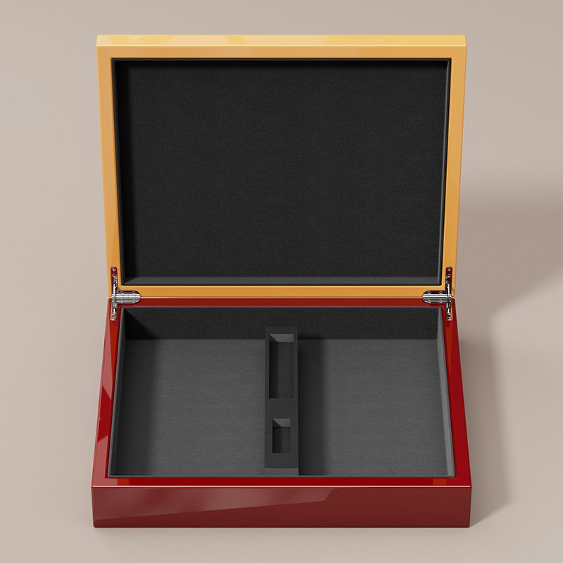 2024 New Style Chips Set Poker Packaging Gift Box Luxury Wood Case Gift Chips Storage Set New Year Gift Box