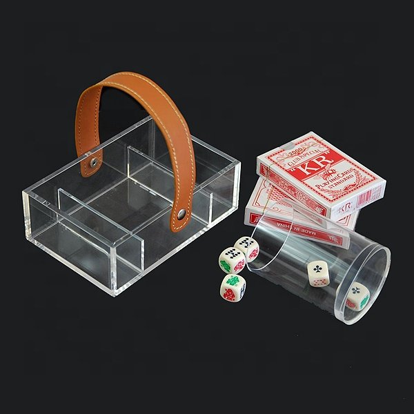 Hot sale acrylic poker chip set 11.5g poker chip set