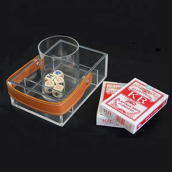 Hot sale acrylic poker chip set 11.5g poker chip set