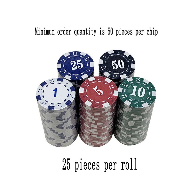 Yexi Casino Poker Chip Set Box with Playing Cards Dice 11.5g Casino Striped ABS Poker Chips Club Poker Chip for Table Game