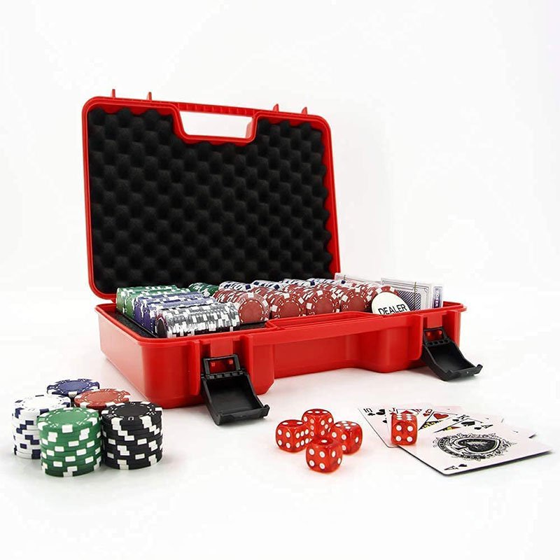 Premium Poker 300 Chips Poker Suitable Texas Hold'em Blackjack Casino Chips