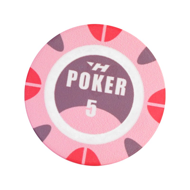 YH Custom 39mm 10g Casino Customized Ceramics Poker Chips for Poker Room