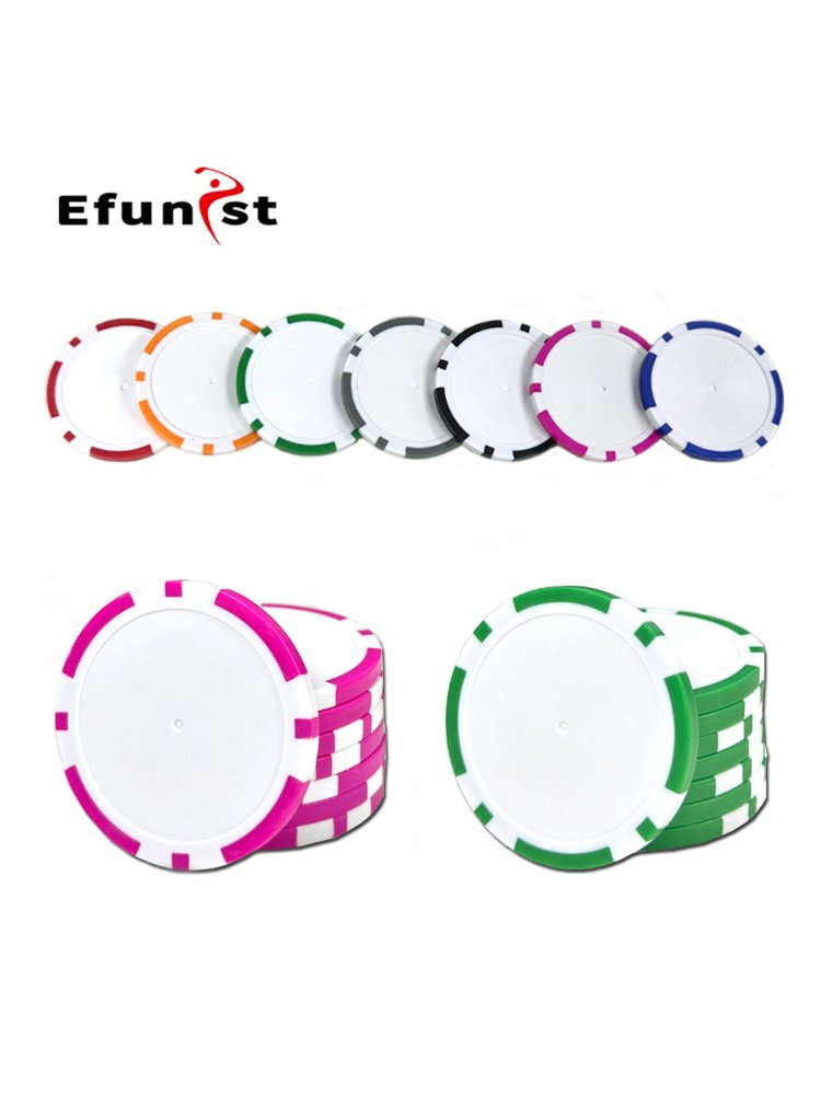 Custom Golf Ball Marker Golf Cap Clip Markers Blank ABS Poker Chip Golf Ball Markers
