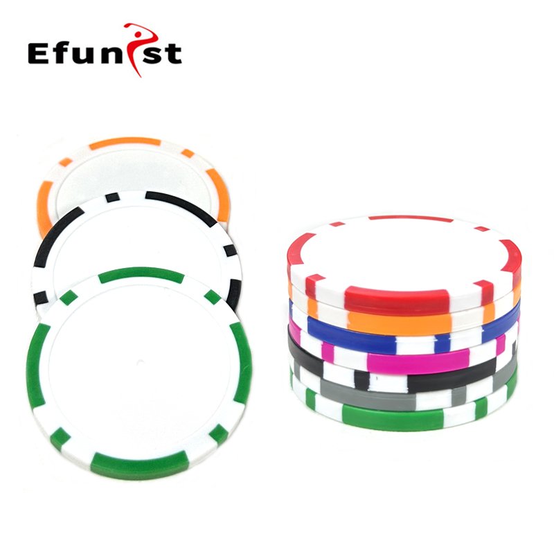 Custom Golf Ball Marker Golf Cap Clip Markers Blank ABS Poker Chip Golf Ball Markers
