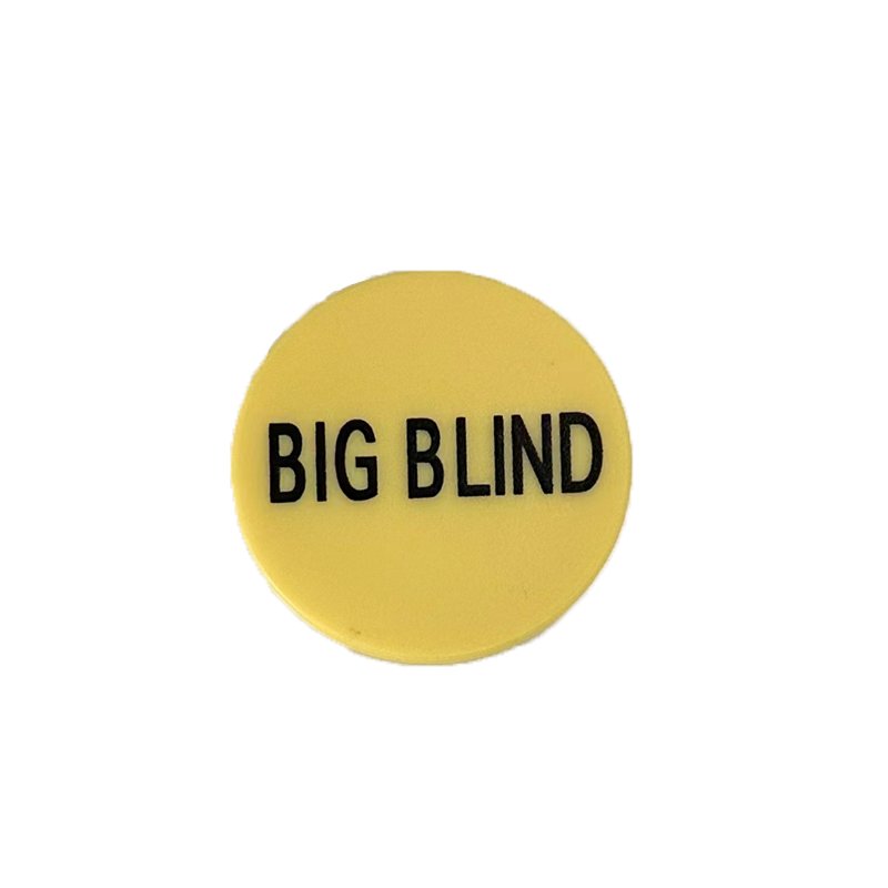 HOT SALE 3PCS/SET Round Dealer Chip Texas Poker Chip Sets SMALL BLIND/BIG BLIND/DEALER Plastic Buttons