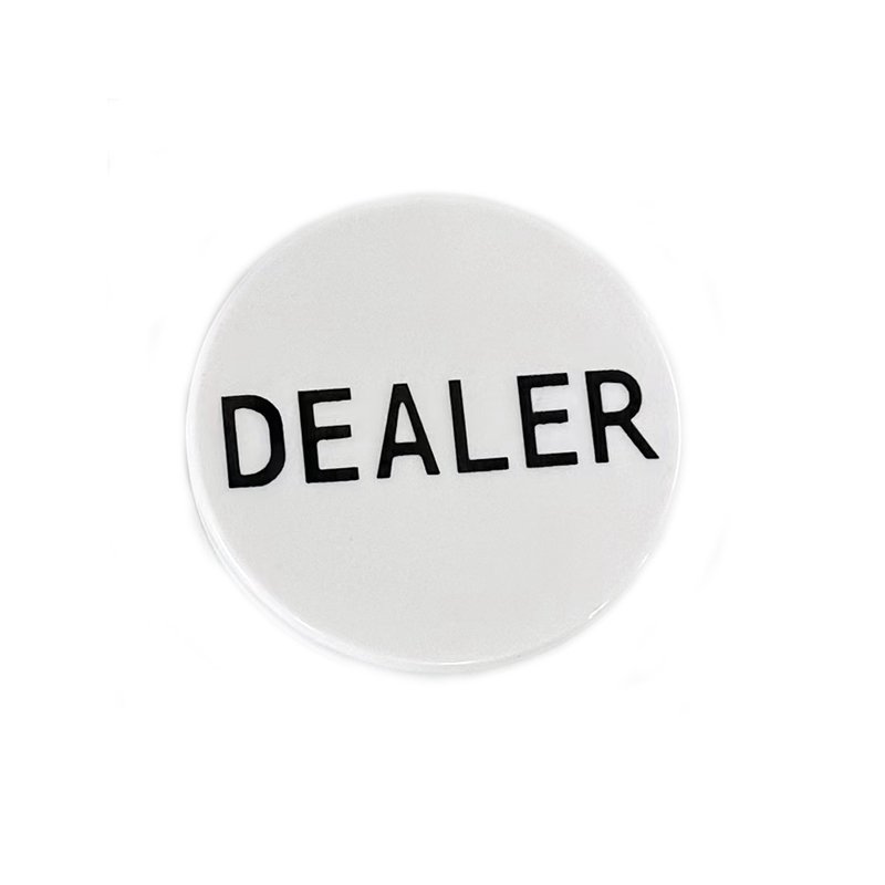 HOT SALE 3PCS/SET Round Dealer Chip Texas Poker Chip Sets SMALL BLIND/BIG BLIND/DEALER Plastic Buttons
