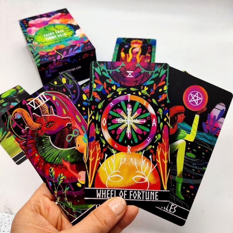 tarot card printing customized game Packaging Poker Playing Cards Oracle Cards