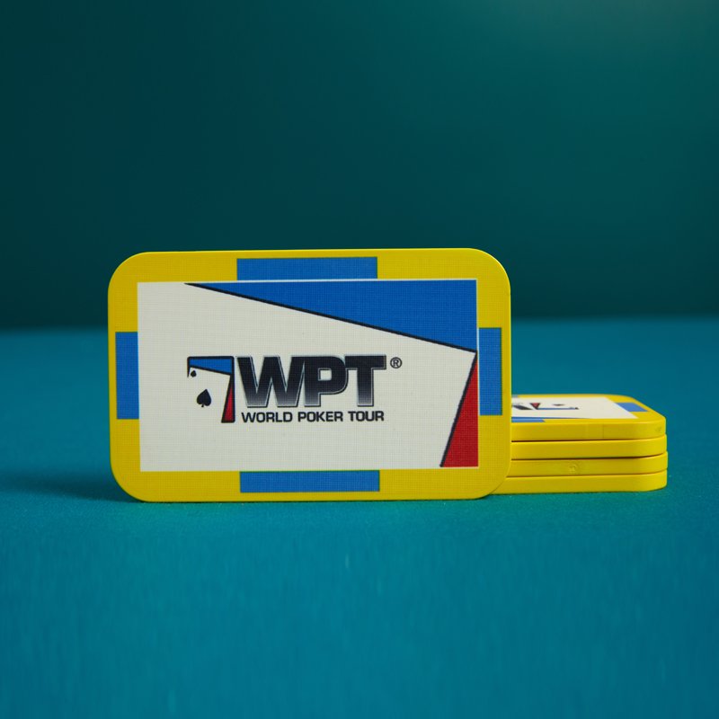 Customize Ceramic Square Poker Chips Round Shape 10g Weight with 39mm, 12g Weight with 43mm