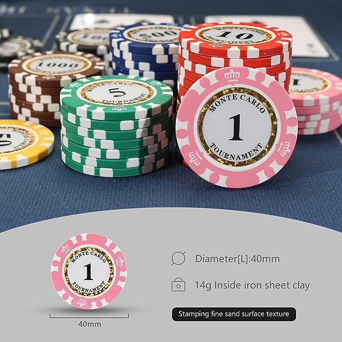 Custom 1000 Premium 11.5 Gram Casino Poker Chips Set 500pcs Minimum round Aluminium Dice with Custom Logo Quality Denominations