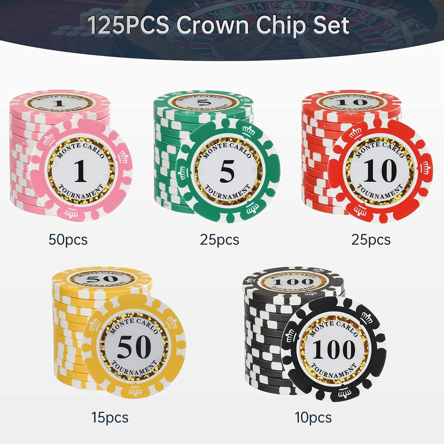 Custom 1000 Premium 11.5 Gram Casino Poker Chips Set 500pcs Minimum round Aluminium Dice with Custom Logo Quality Denominations