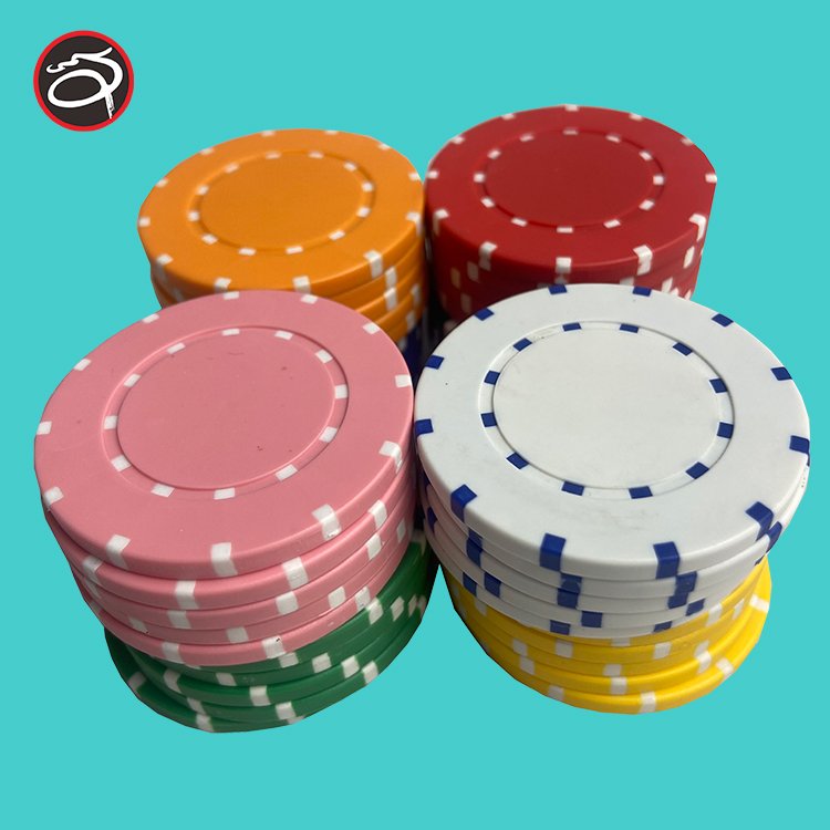Luxury 11.5g ABS poker chips print logo used for roulette wheel as roulette chips