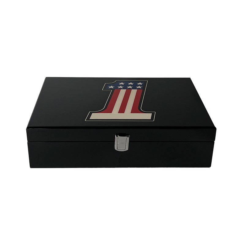 Personalized Wood Packing Poker Chip Set Box Poker Chips Wooden Stash Keepsake Box