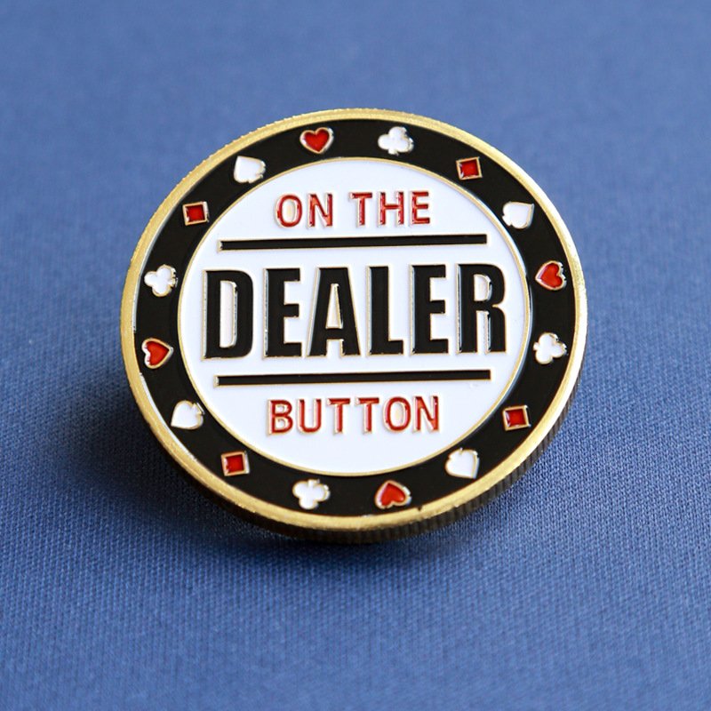 Game Texas Metal Card Protector Customized Card Pressing Crafts Poker Accessories Graded Poker Chips Tokens Card Protector