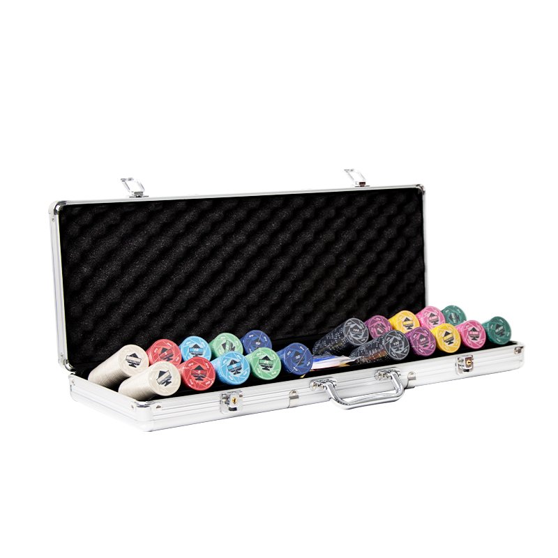 YH 10g Casino Chip EPT Professional Poker Chips 500pcs/Set Ceramic Chips Set With Case