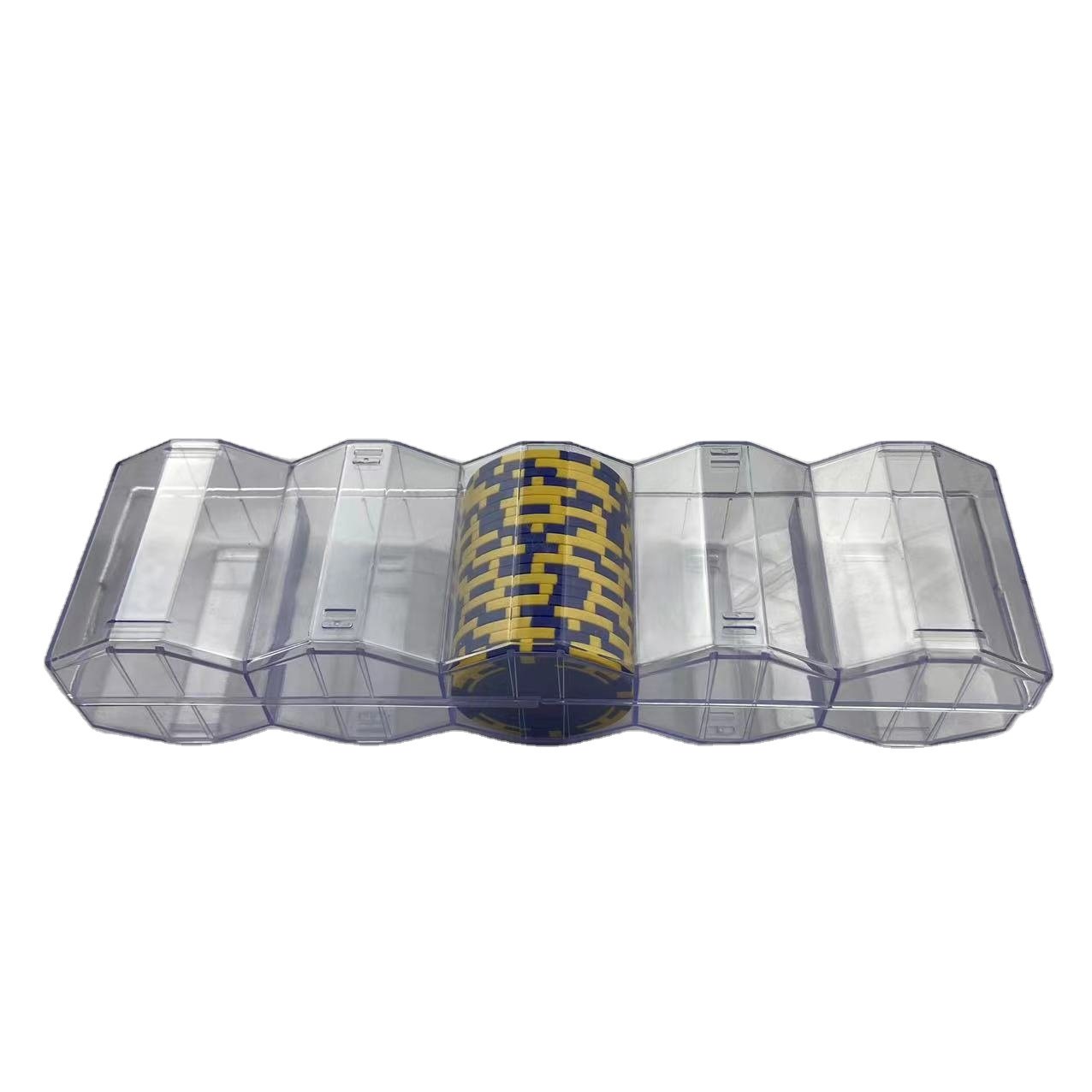 Chenglin 100pcs poker CHIP TRAY POKER