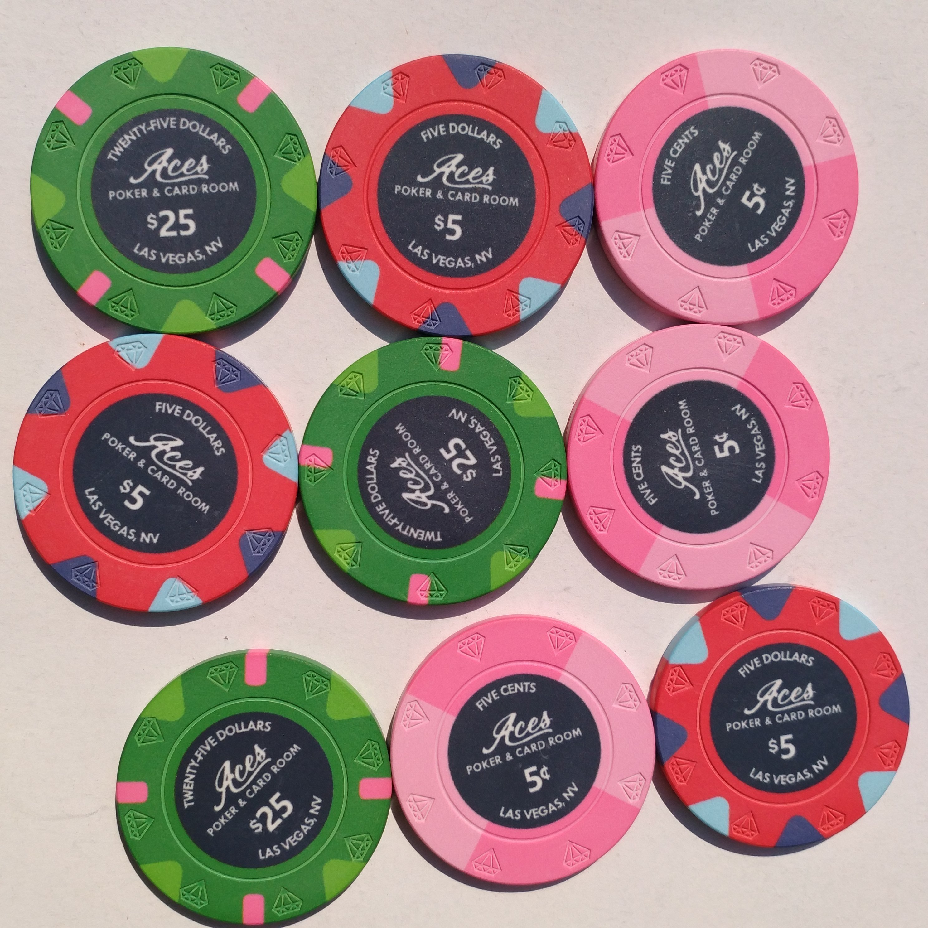 Cards mould Ceramic Poker Chips custom made your design and chips color