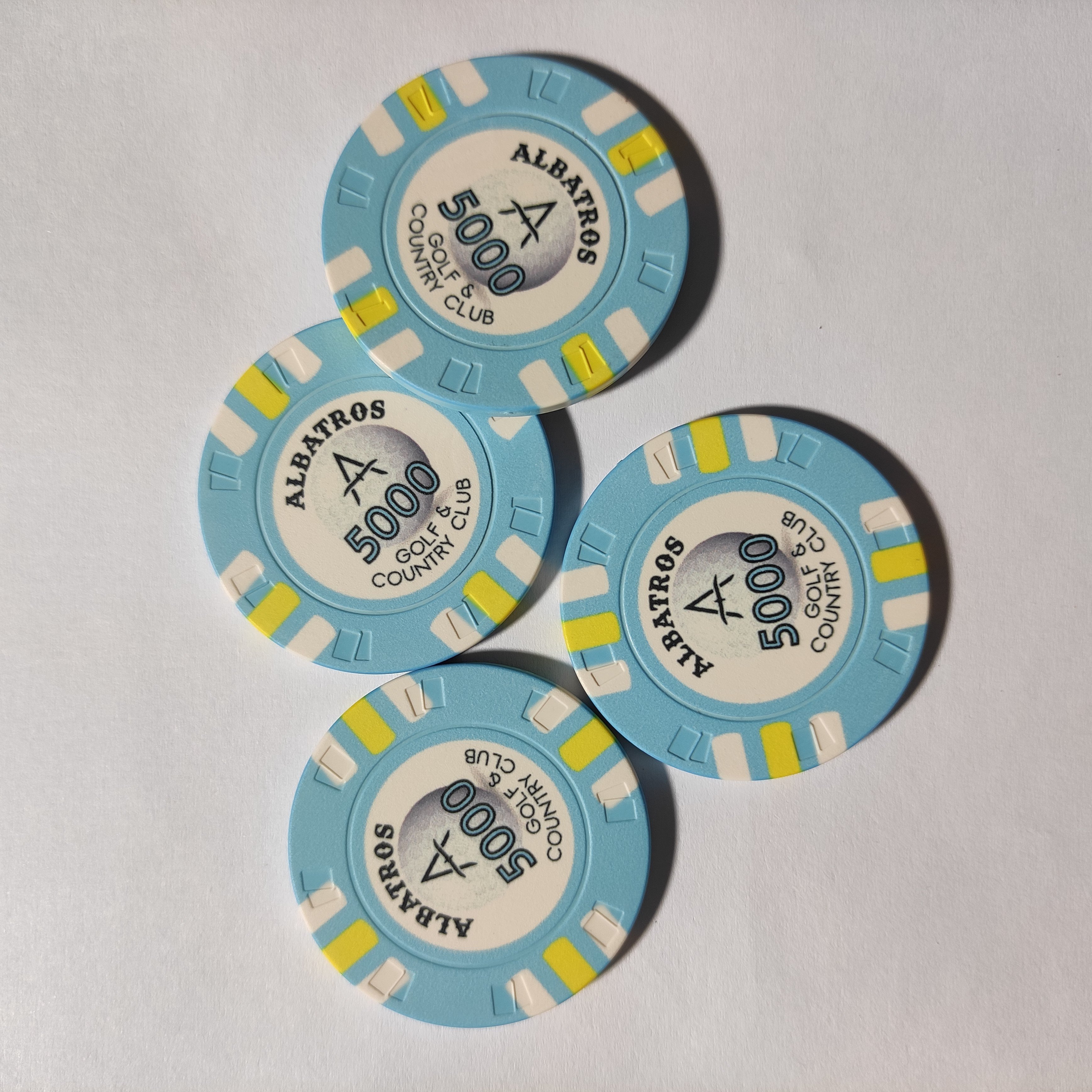 Cards mould Ceramic Poker Chips custom made your design and chips color
