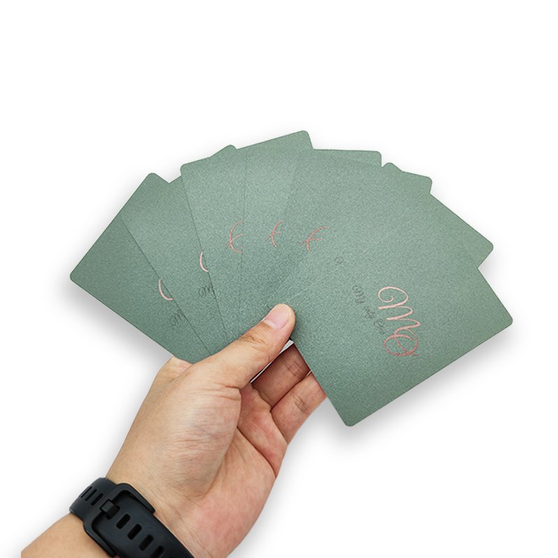 Customized High Quality Waterproof PVC Poker With Custom Poker Box And Poker Chips