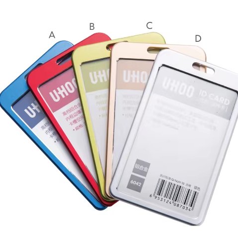 High-Quality Aluminum Alloy Lanyard ID Card Holder: The Preferred Choice for Displaying Certificates and Name Badges with Ease