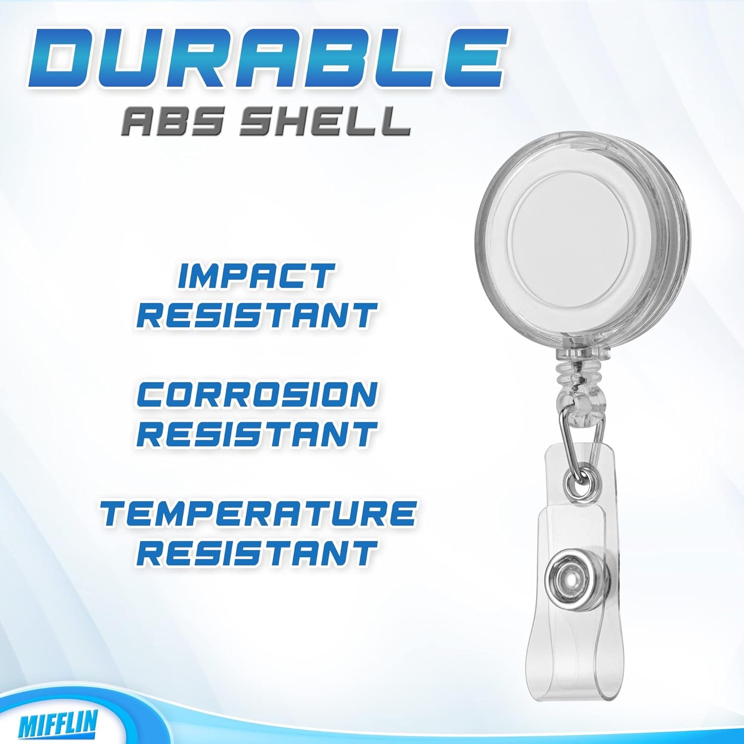 Economic Plastic Retractable Badge Reel Id Card Name Badge Holder Conference Card Key Reel Roller Clip
