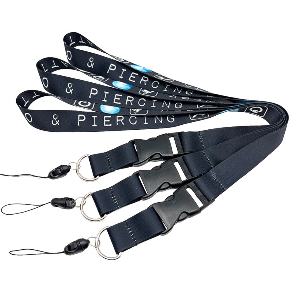 Promotional Lanyards Card Holder Neck Strap Trade Show Anime Lanyard Multi Color Retractable Tool Lanyard