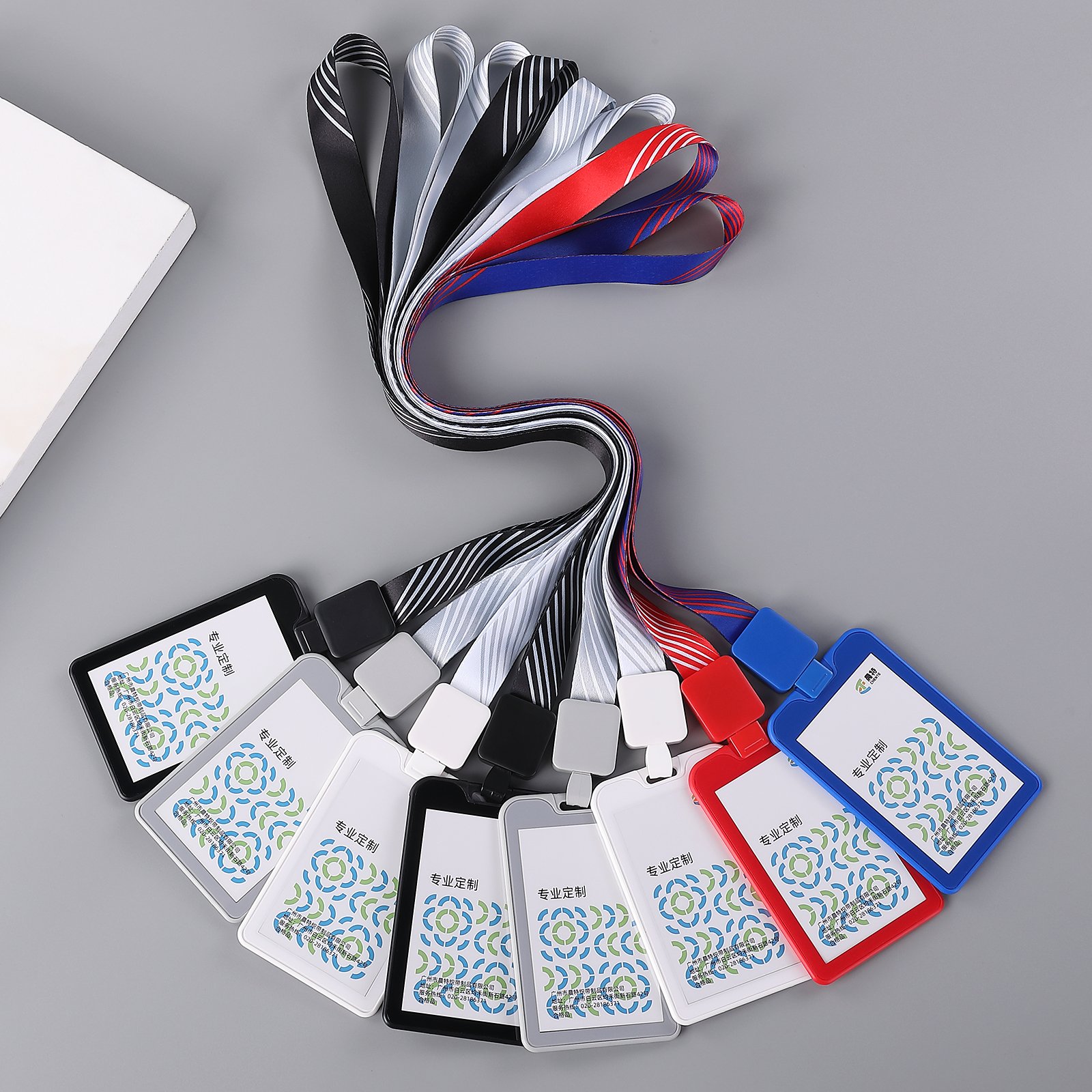 Customized Wholesale Plastic Id Accessories Card Cover For Durable Job Card Holder With YOYO