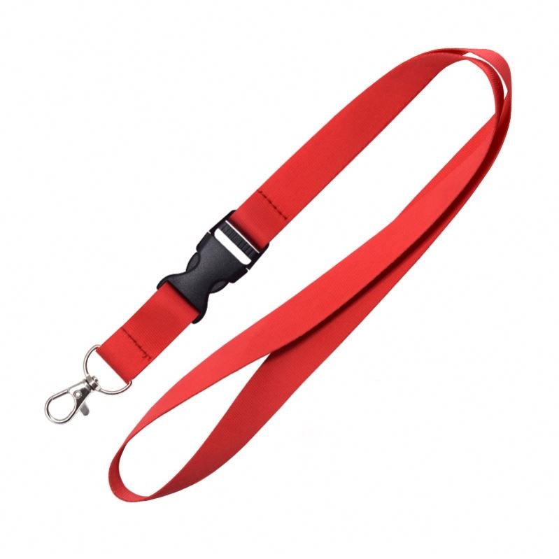 custom Lanyards with logo dye sublimation polyester pink lanyards id badge holder with logo custom