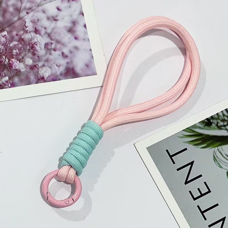 Lanyard keychain embroidered with neck brand card holder custom phone case