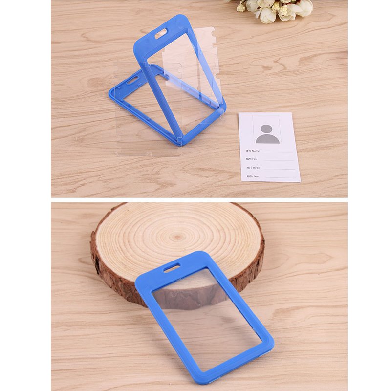 Smart ID Badge Holder Credit Card Holder ID Holder Zipper pocket