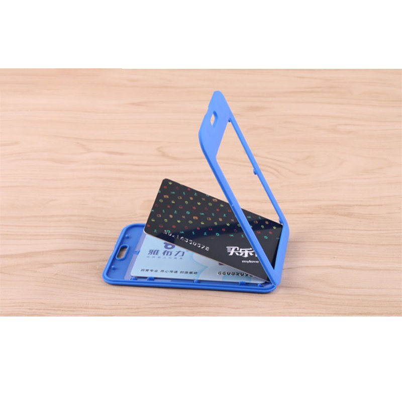 Smart ID Badge Holder Credit Card Holder ID Holder Zipper pocket