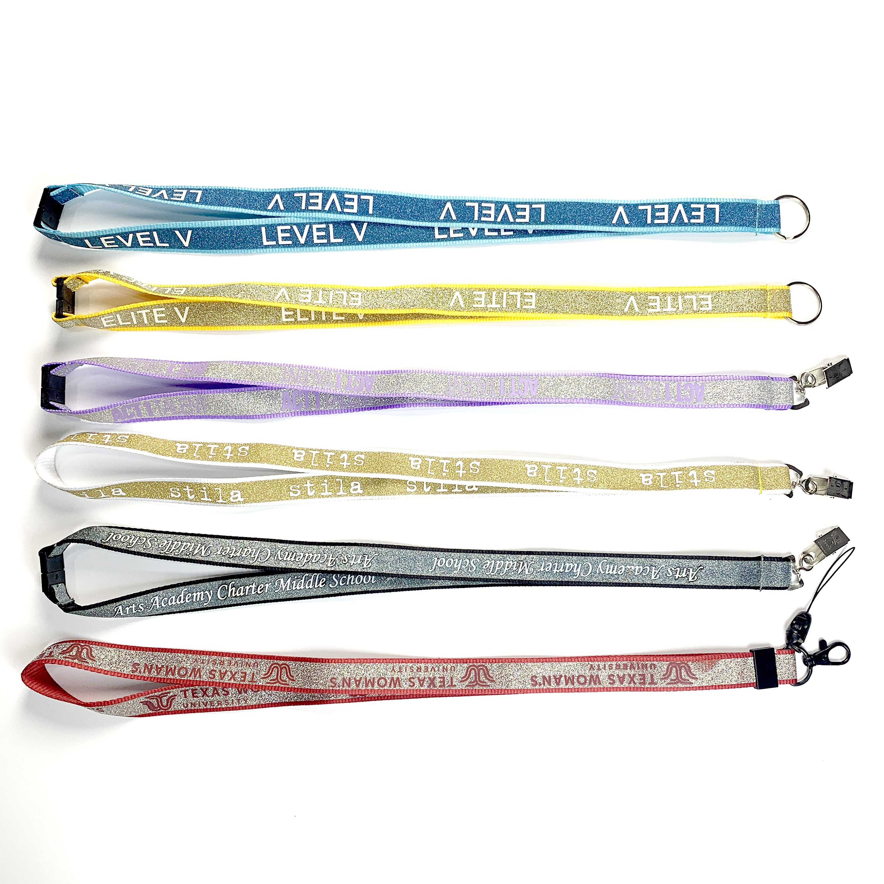 Movil Crossbody Medals Ribbon Maquina Para Ncaaa Teams 25 Mm Other Nylon Polyester Lanyards With Logo Custom