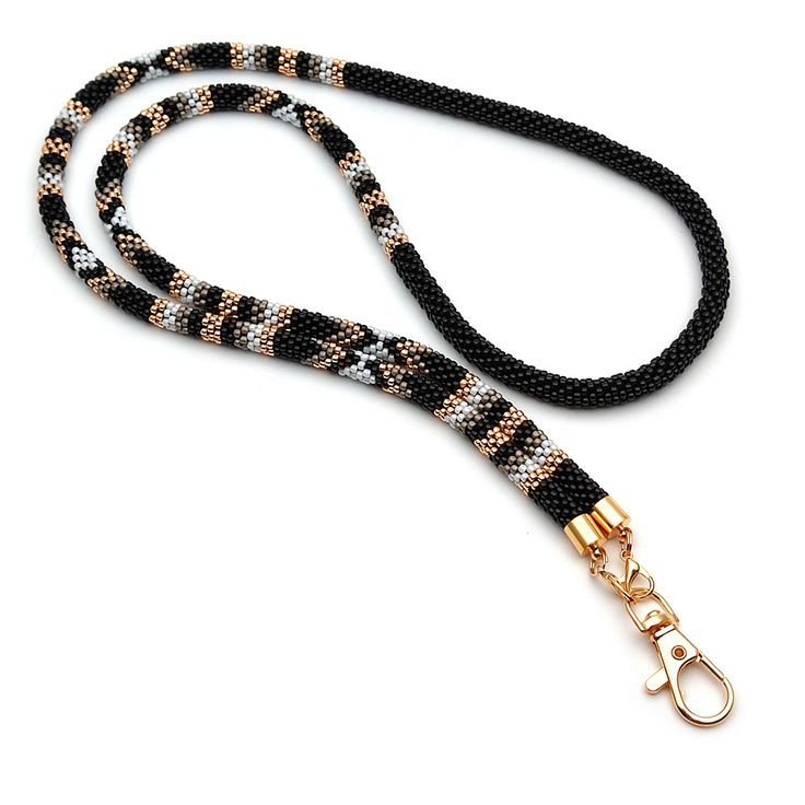 Trendy design Ethnic Lanyard badge holder fashion lanyard beadwork white ID Card necklace teacher lanyard from india handmade