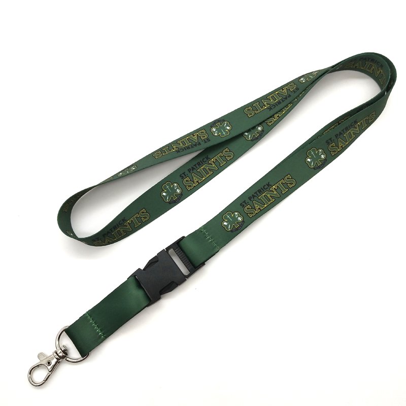 Cheap Personalized Detachable Buckle Badge Holder Neck Lanyard