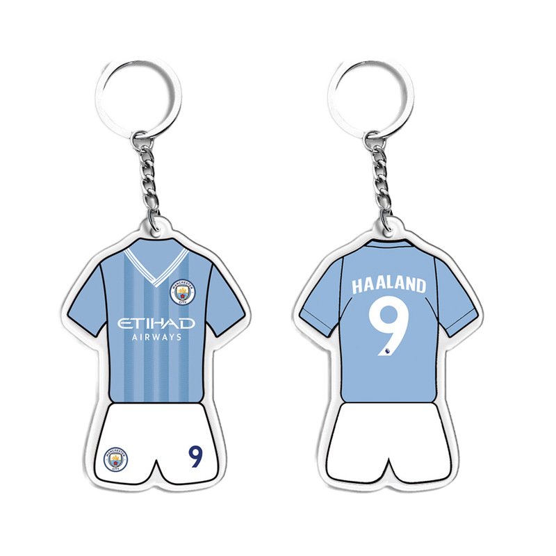 Custom Jersey Acrylic Souvenir Fast Delivery Small Batch UV Printing Plastic Bottle Opener Keychain Alloy Metal Direct Factory