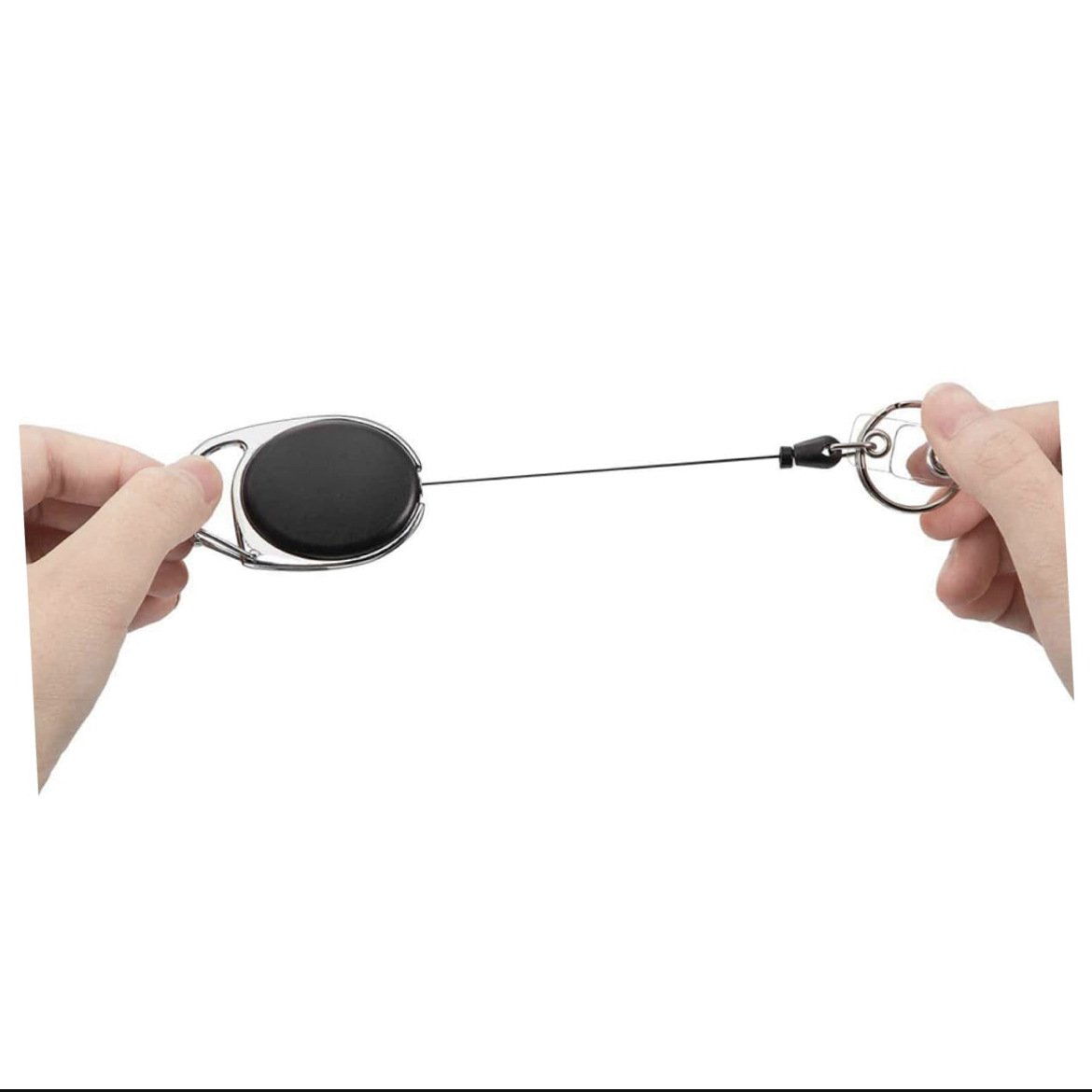 Simple Hot Selling Black Oval Easy To Pull Buckle Telescopic Buckle Puller