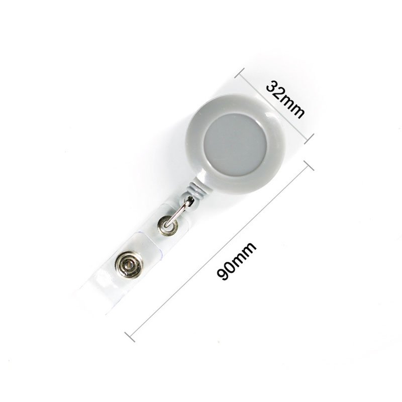 Nurse Accessories Retractable Lanyard keychain Badge with Clip Teacher id card holder Name Badge Reels with Custom Logo