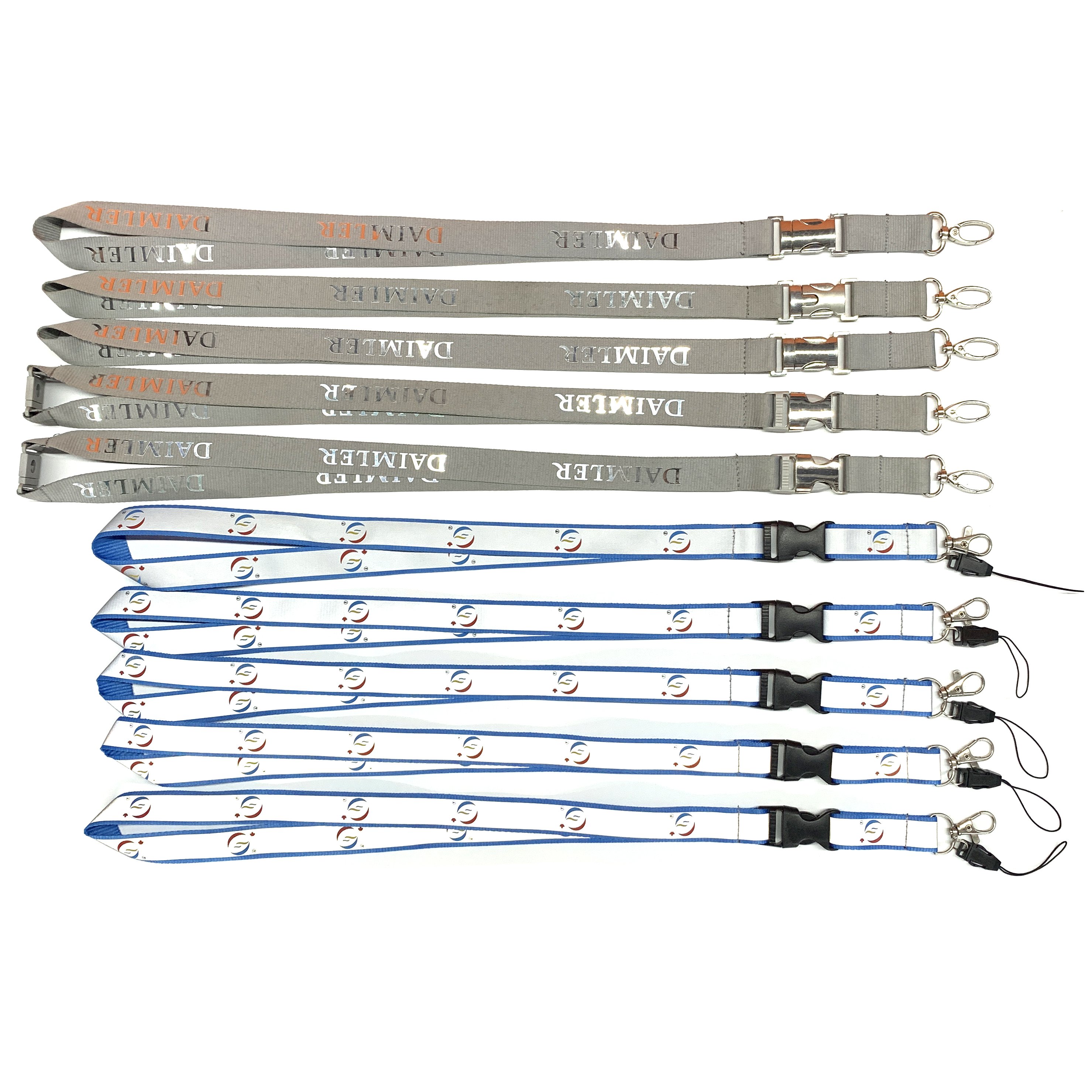 Data Nevi Blend Siver Gift Drop Cartoon Clup Only 14mm Other Nylon Polyester Lanyards With Logo Custom