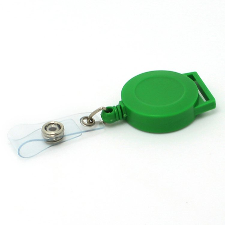 Retractable Reel Pull Id Card Badge Holder Style Abs New