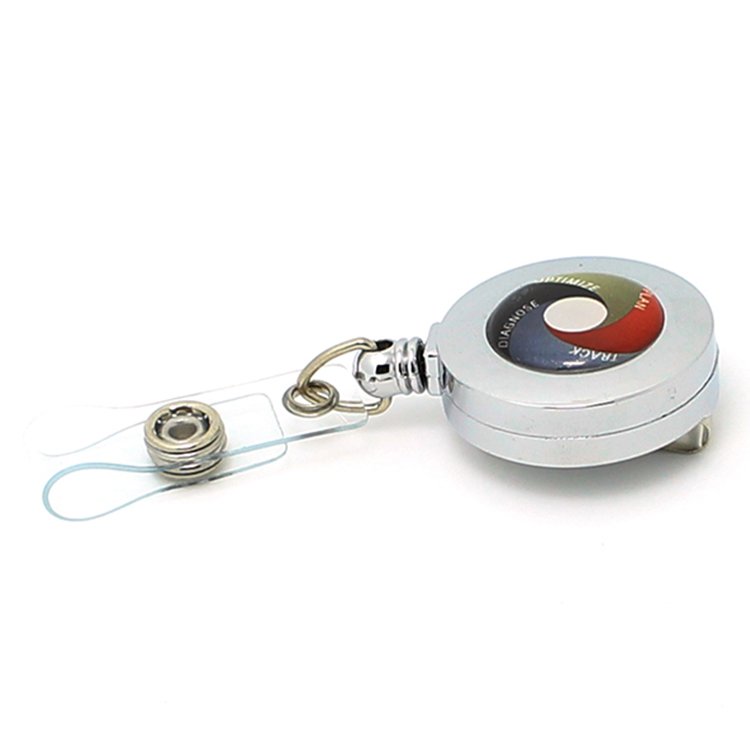 Retractable Reel Pull Id Card Badge Holder Style Abs New