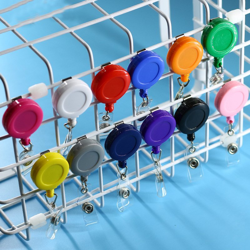 Holder Retractable Customize Plastic Badges Sublimation Blank Best Welcome Fashion Badge Reel